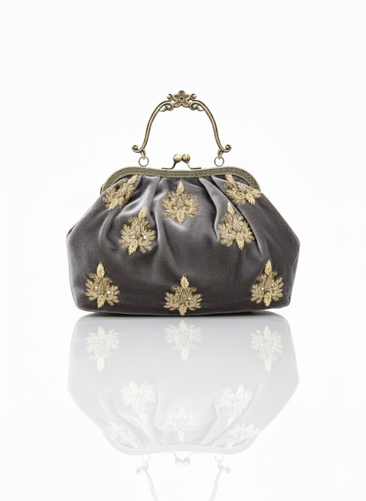 Maharani Grey Batua