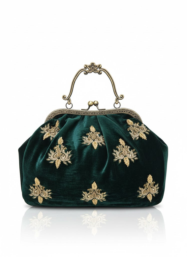 Maharani Green Batua