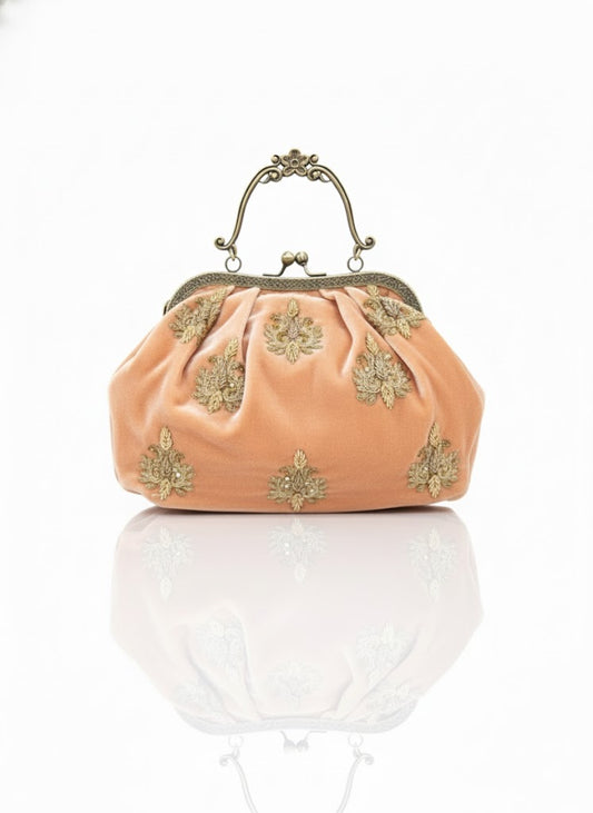 Maharani Peach Batua